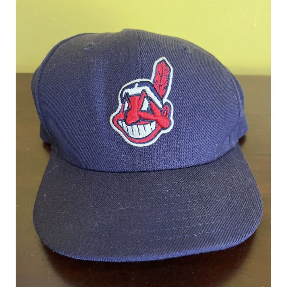 New Era Kids Cleveland Indians Hat Size 6.5 Fitted Youth Baseball Cap 59Fifty